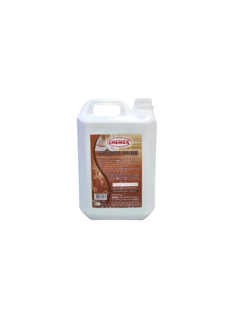 CHEMEX FURNITURE POLISH 5 LTR